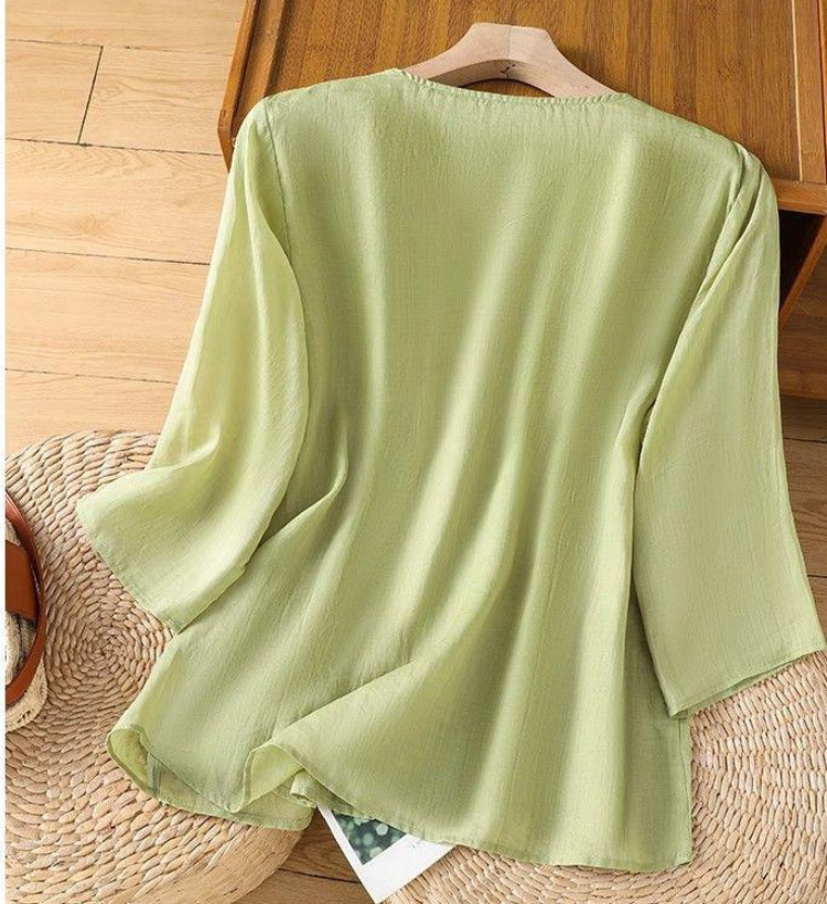 Pure Cotton Embroidered Comfortable Top