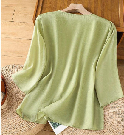 Pure Cotton Embroidered Comfortable Top