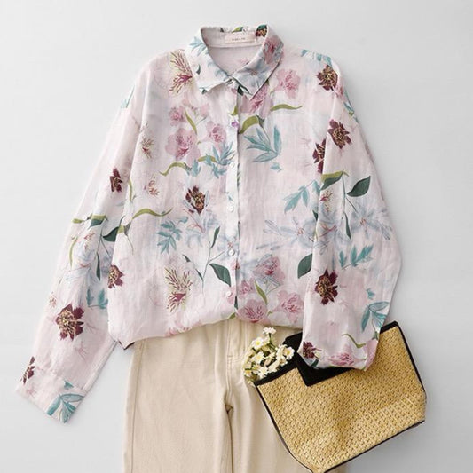 Pure Cotton Printed Full Sleeve Casual Shirt