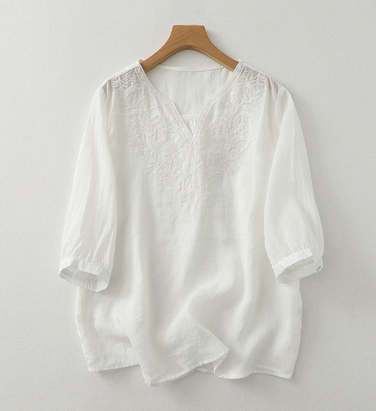 Embroidered Casual Wear Stylish Top