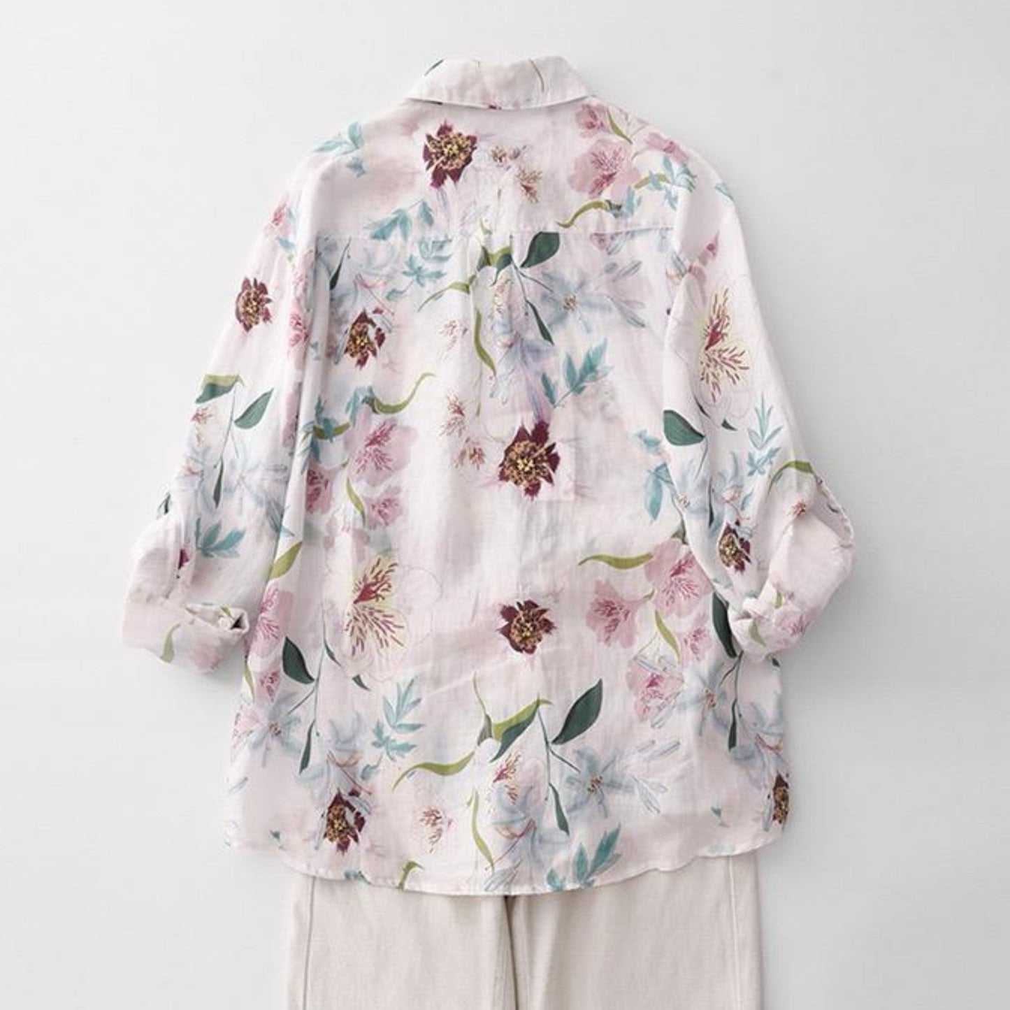 Pure Cotton Printed Full Sleeve Casual Shirt