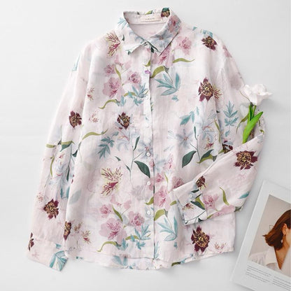 Pure Cotton Printed Full Sleeve Casual Shirt