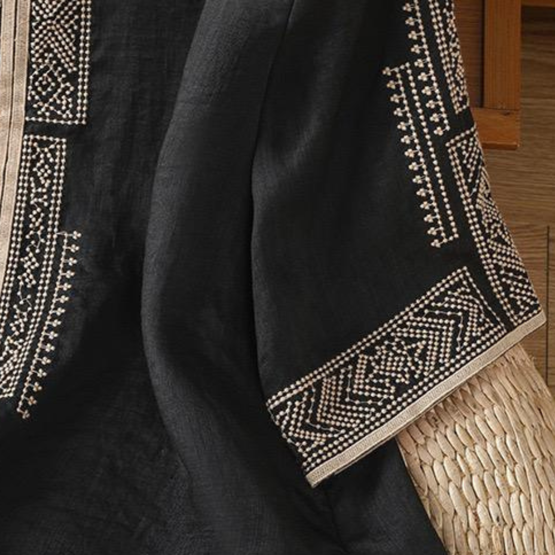 Pure Cotton Embroidered Comfortable Top