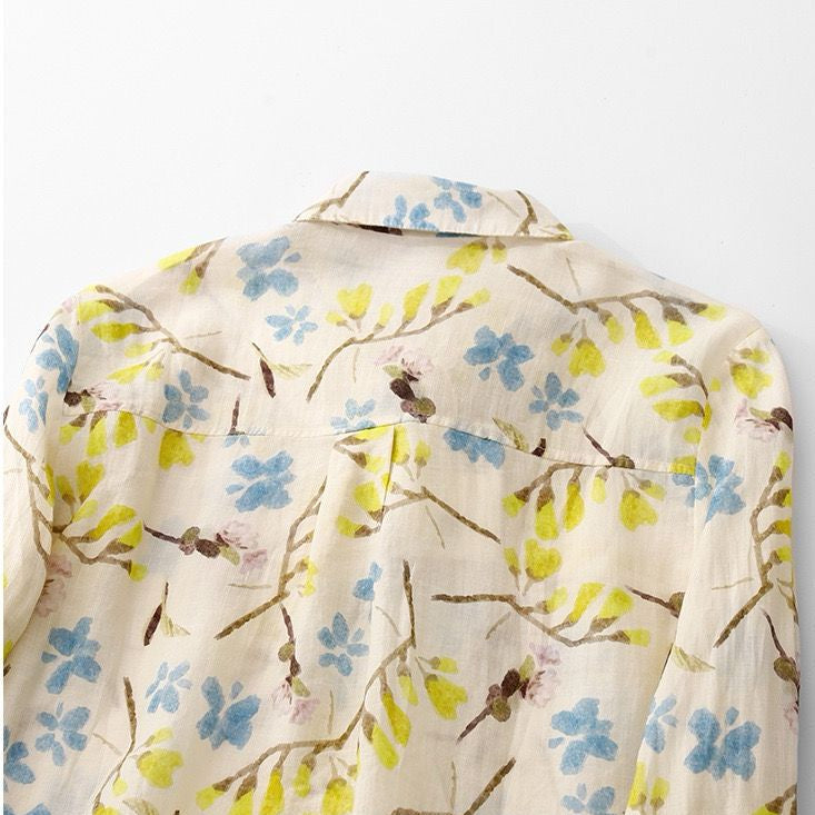 Pure Cotton Printed Full Sleeve Casual Shirt