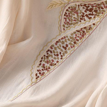 Pure Cotton Embroidered Womens Top