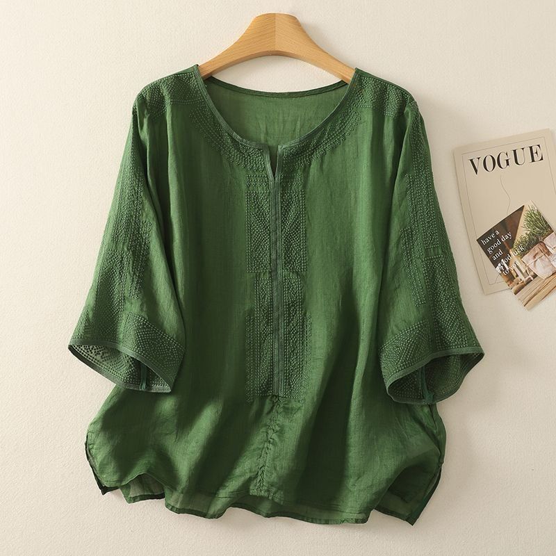 Pure Cotton Embroidered Comfortable Top