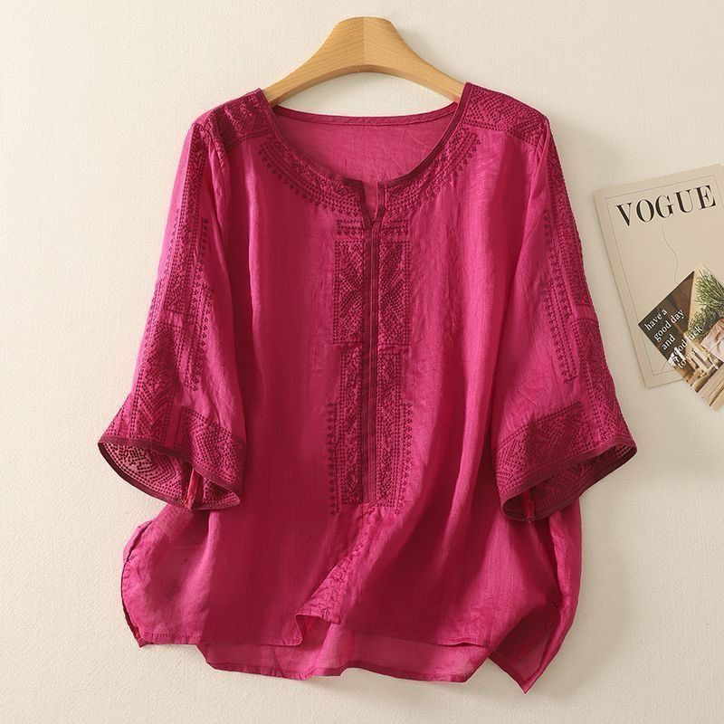 Pure Cotton Embroidered Comfortable Top